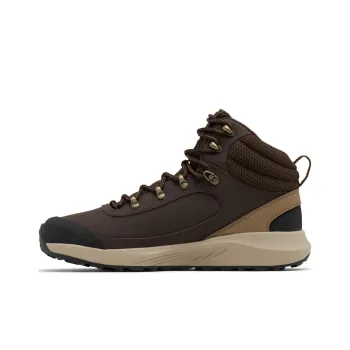 Columbia Abrasion Resistant Breathable Mid Top Outdoor Shoes Men's Brown