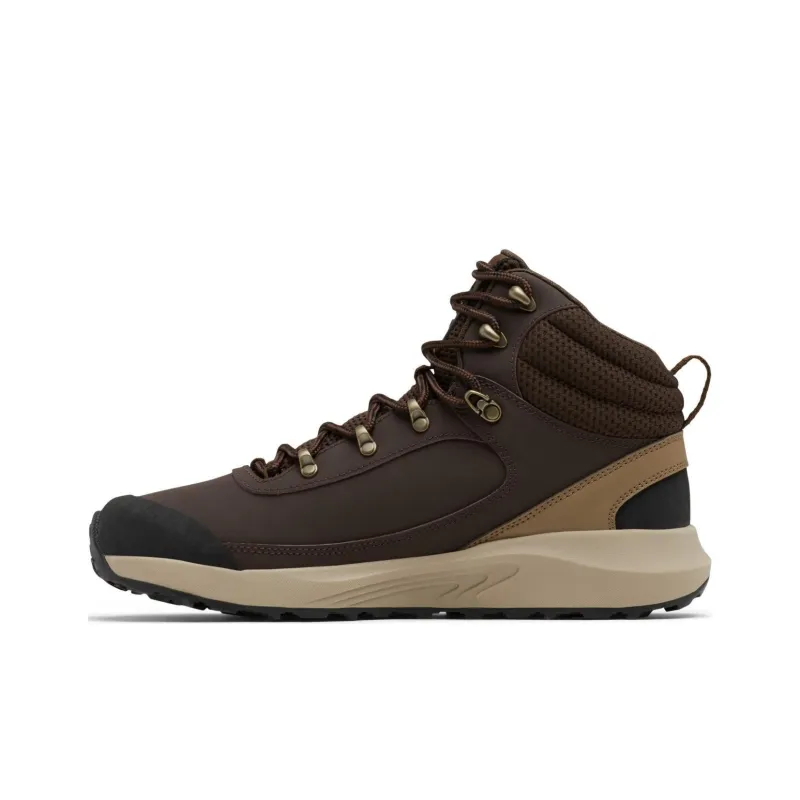 Columbia Abrasion Resistant Breathable Mid Top Outdoor Shoes Men's Brown-0