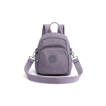 Parker Bear Nylon Fabric Backpack On The Shoulder Regular Unisex Dark Purple/Maroon/Dark Pink/Yellow/Black/Dark Blue