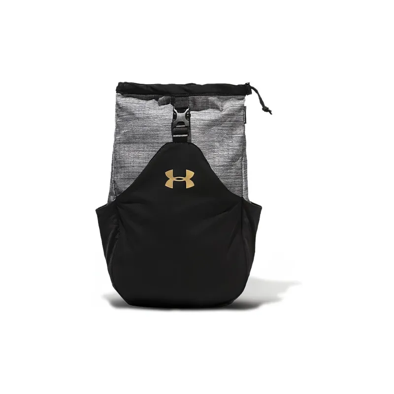 Under Armour Polyester Shoulder Bag, Crossbody Bag Regular Unisex Gray Black-0
