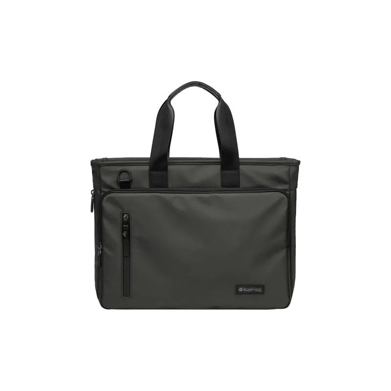GOLF Fabric Briefcases Regular Men's Night Black/Alpine Green-1