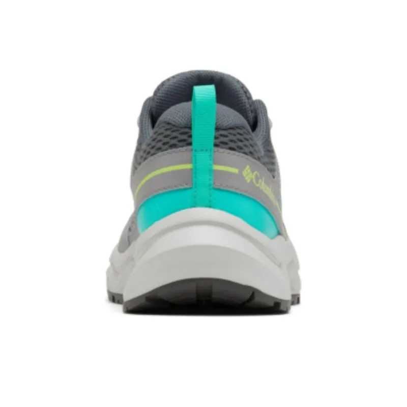 Columbia PLATEAU Cushioning, Slip Resistant, And Abrasion Resistant Low Top Hiking Shoes Women's Gray Blue-3