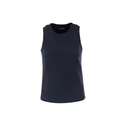 'S MAX MARA Tank Tops Women's Marine Blue