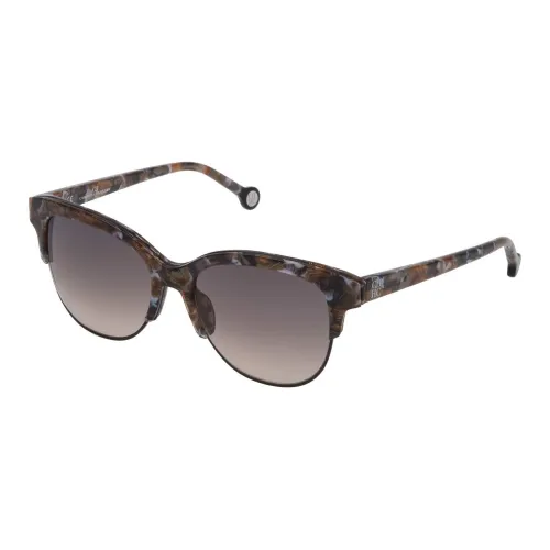 CarolinaHerrera Acetate Browline Sunglasses Women's Tortoiseshell