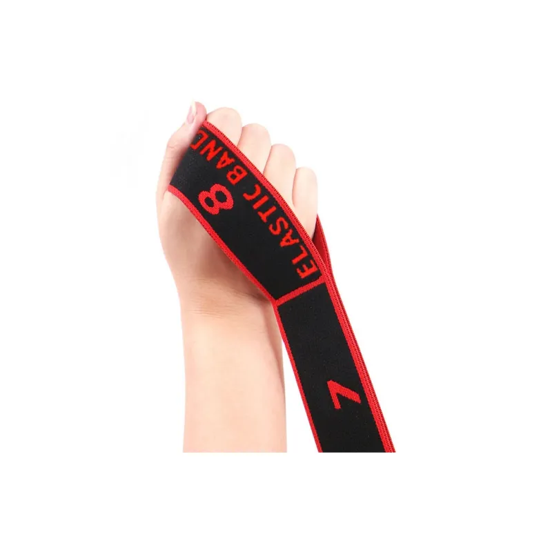 Ledomoda Resistance Band Exercise Band Knitted Polyester Cotton Blend Latex Thread Unisex-12