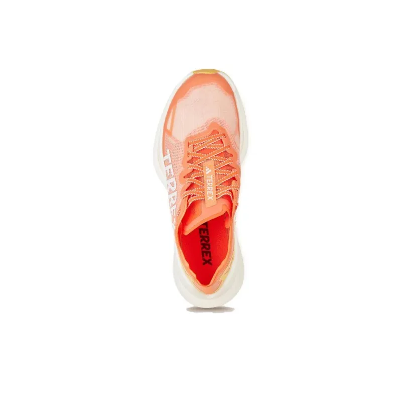 Adidas Terrex Agravic Speed Ultra Trail Amber Tint Crystal White Semi Spark Women's-4