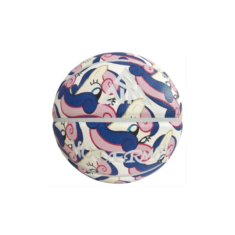 Nuoerman PU Basketball Colorful Blue Size 7 Training Match Unisex-1