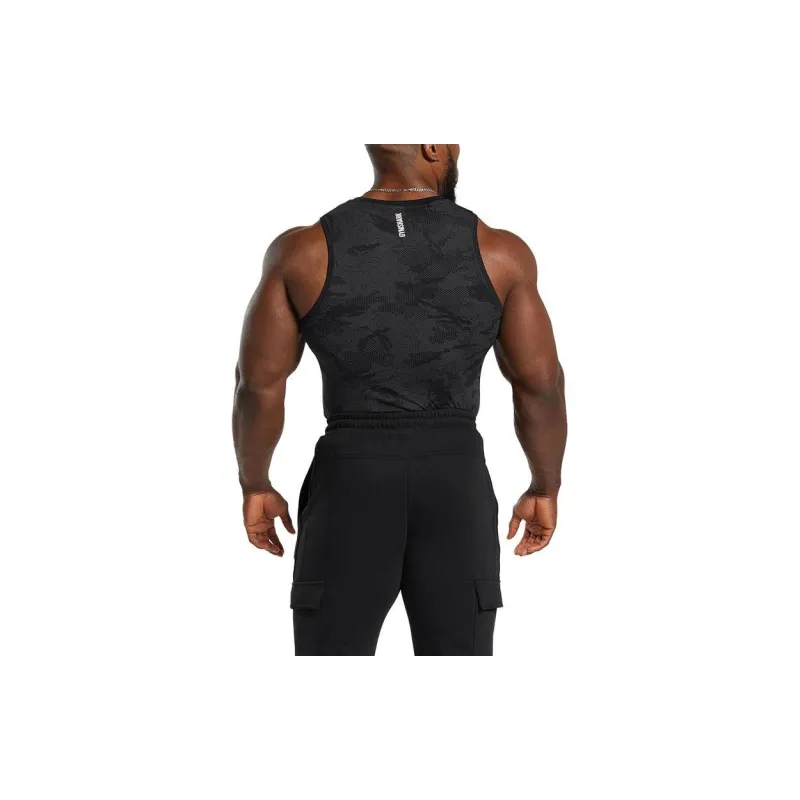 GYMSHARK Tank Top Men's Charcoal Gray-1