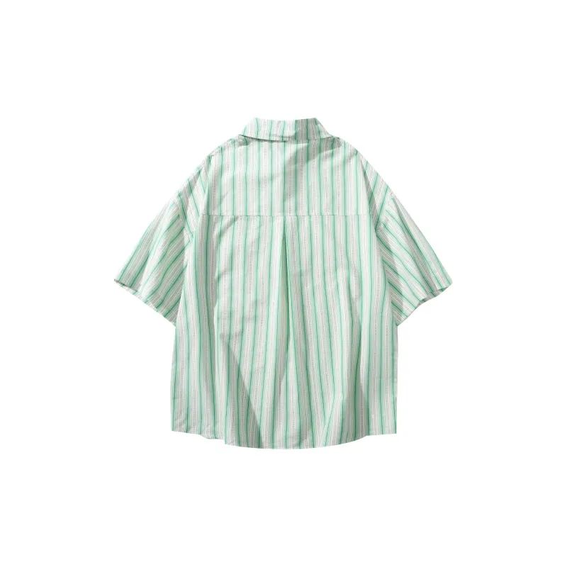 LIVINGTOWN Shirt Unisex White Blue-4