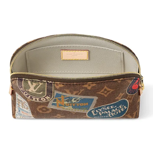 LOUIS VUITTON Cosmetic Pouch Monogram-3