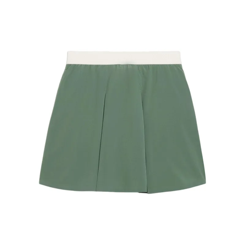 PUMA x QGC Collaboration Casual Short Skirts Women's Green-1