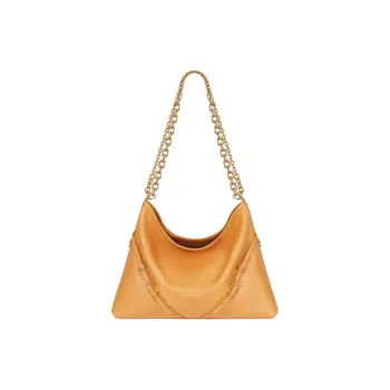 Givenchy Voyou Calfskin Handbag Shoulder Bag Women's Orange Rouge