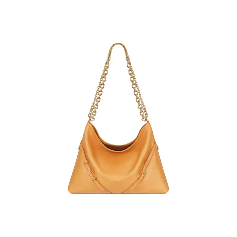 Givenchy Voyou Calfskin Handbag Shoulder Bag Women's Orange Rouge-0