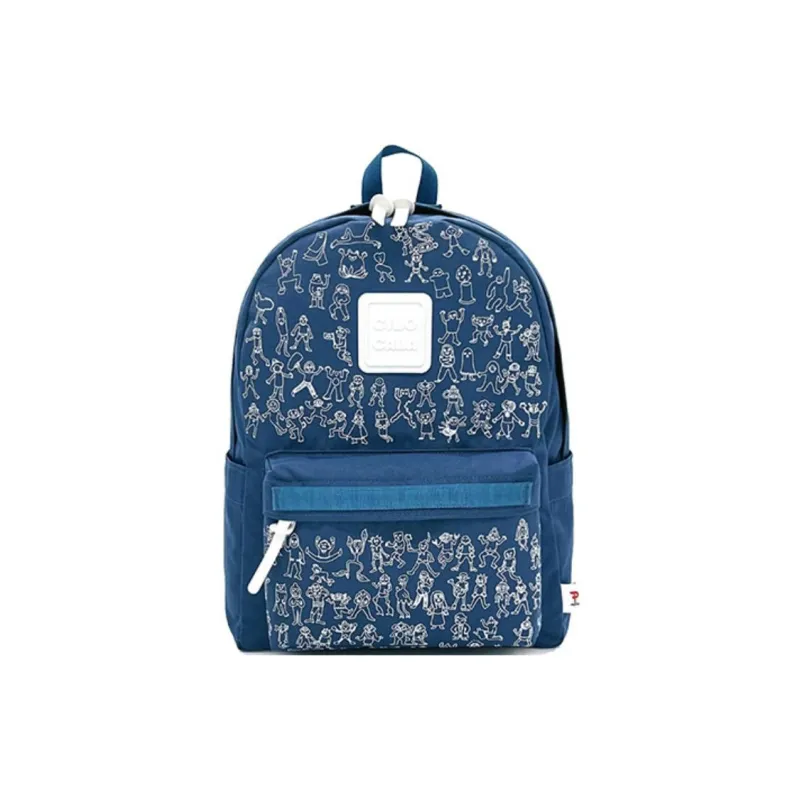 CILOCALA Nylon Commuter Bag Laptop Backpack Medium Size Unisex Multicolor-4
