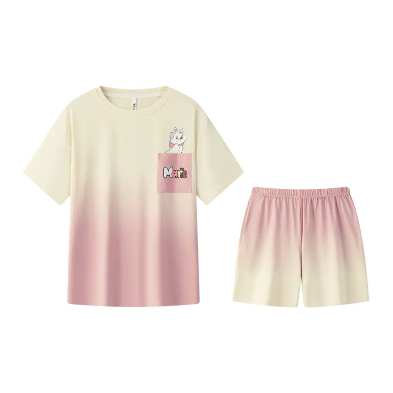 Gongdie x Disney/,, Pajama Set Women's Pink Apricot-0