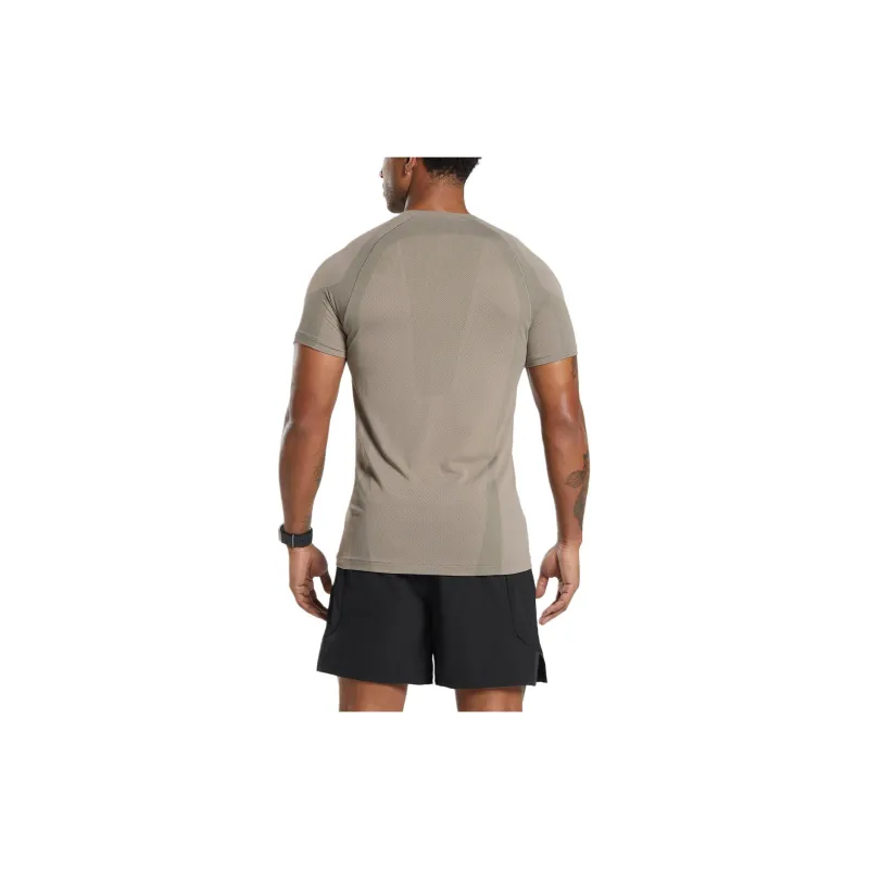 GYMSHARK T Shirt Men's Linen Brown-1