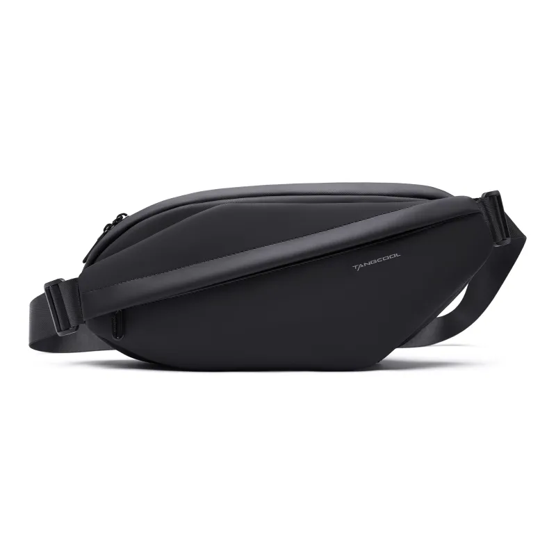TANGCOOL Oxford One Shoulder Crossbody Small Size Unisex Black-1