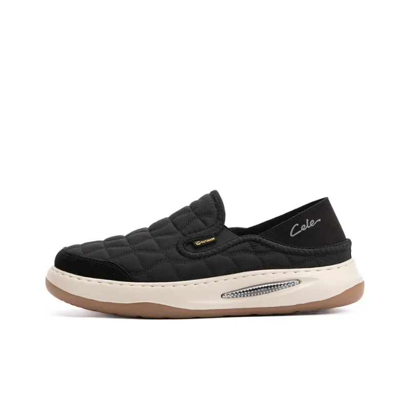 CELE Casual Shoes Men Low Top Gray/Black/Green-4