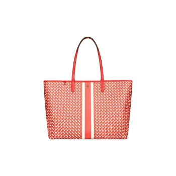 TORY BURCH Leather Handbags Shoulder Bags Women's Red