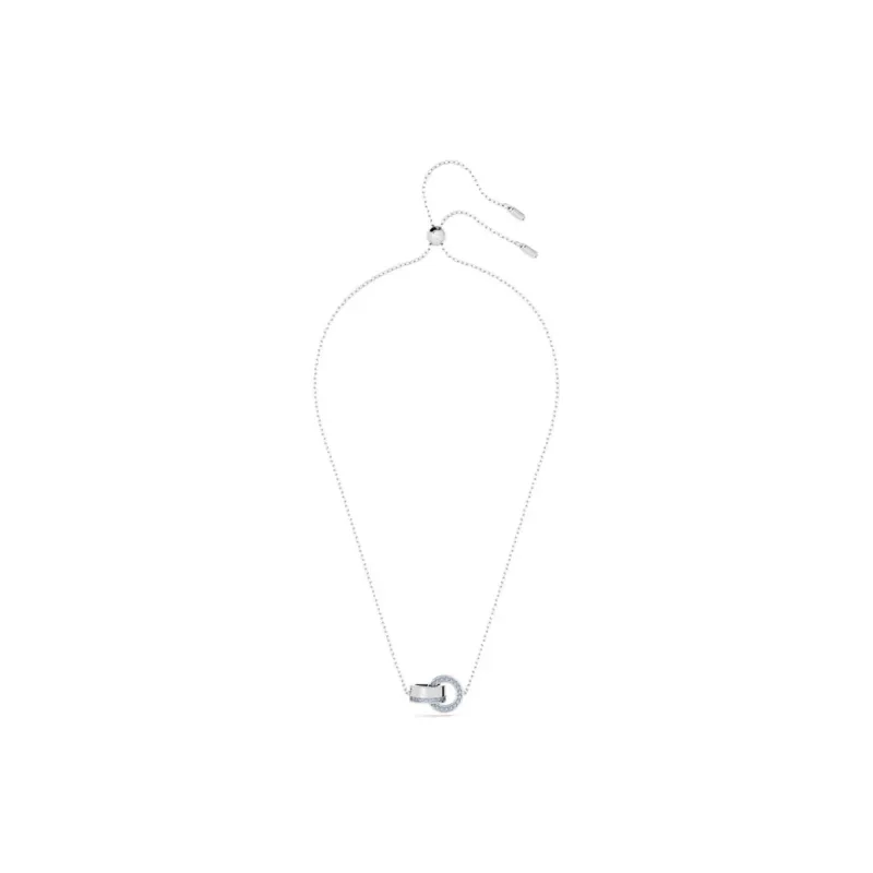 Swarovski Rhodium-Plated Necklaces Women's-2