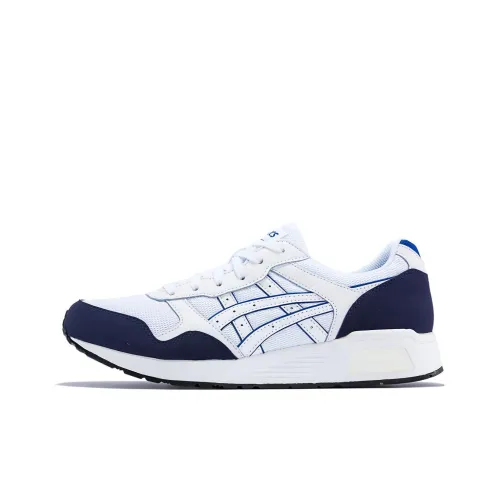 Asics Lyte Classic Running Shoes Unisex Low-Top White/Blue