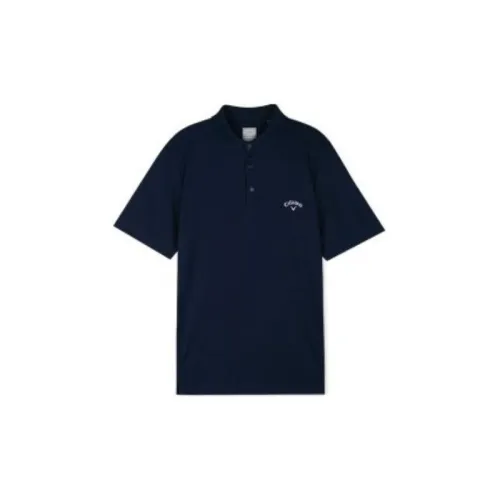 Callaway Polo Shirts Men Dark Blue