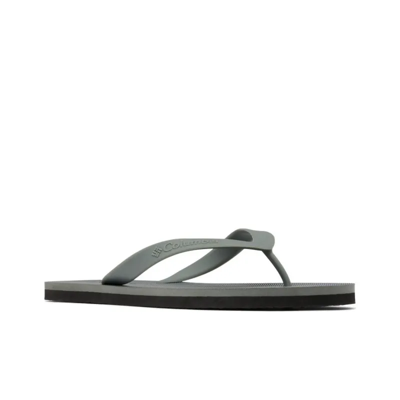 Columbia Slip-Resistant Quick Dry Flip Flops Men's Green Gray-1