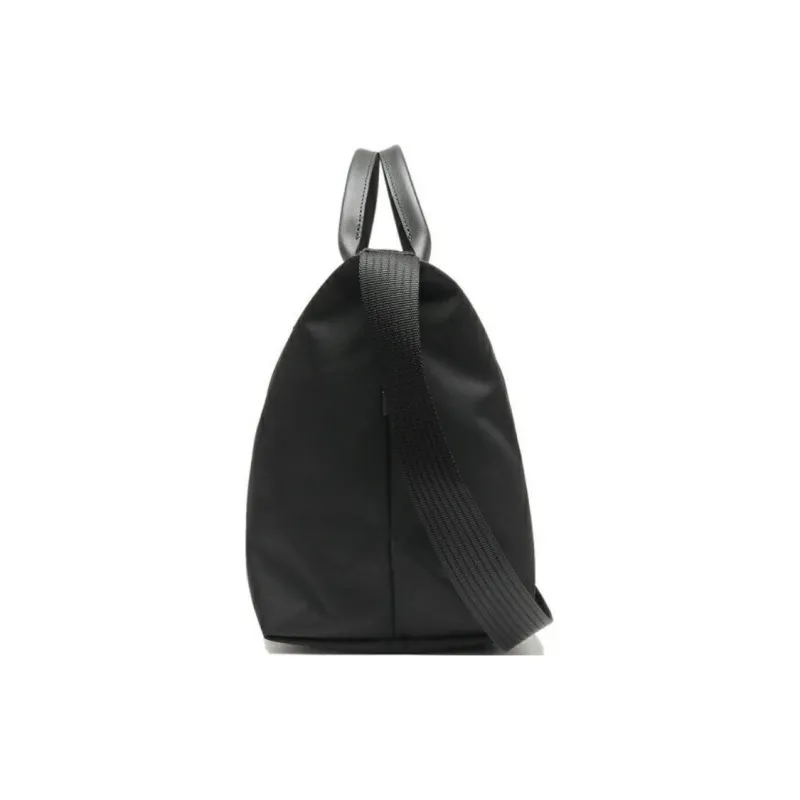 LONGCHAMP Nylon With Canvas Dumpling Bag, Crossbody Bag, One Shoulder Bag, Handbag Tubas Women's Black-5