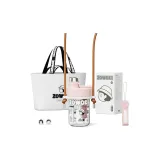 Putting Cup with Handle, Pink Art Collection by Xiaohui