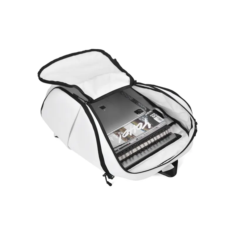 Spare No Pains. Polyester Backpack Badminton Bag Basketball Bag Backpack Tubas Unisex White-12