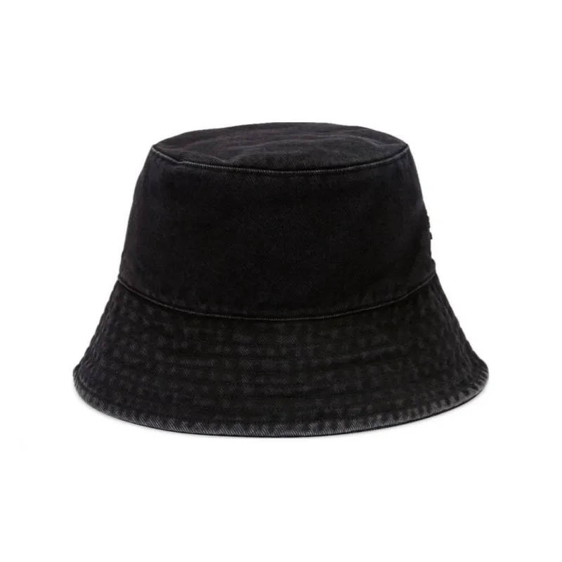 AMBUSH Logo appliqué Denim Bucket Hat-1