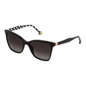 CarolinaHerrera Plastic Square Sunglasses Men's Black