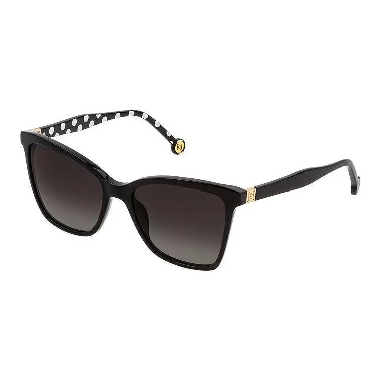 CarolinaHerrera Plastic Square Sunglasses Men's Black-0