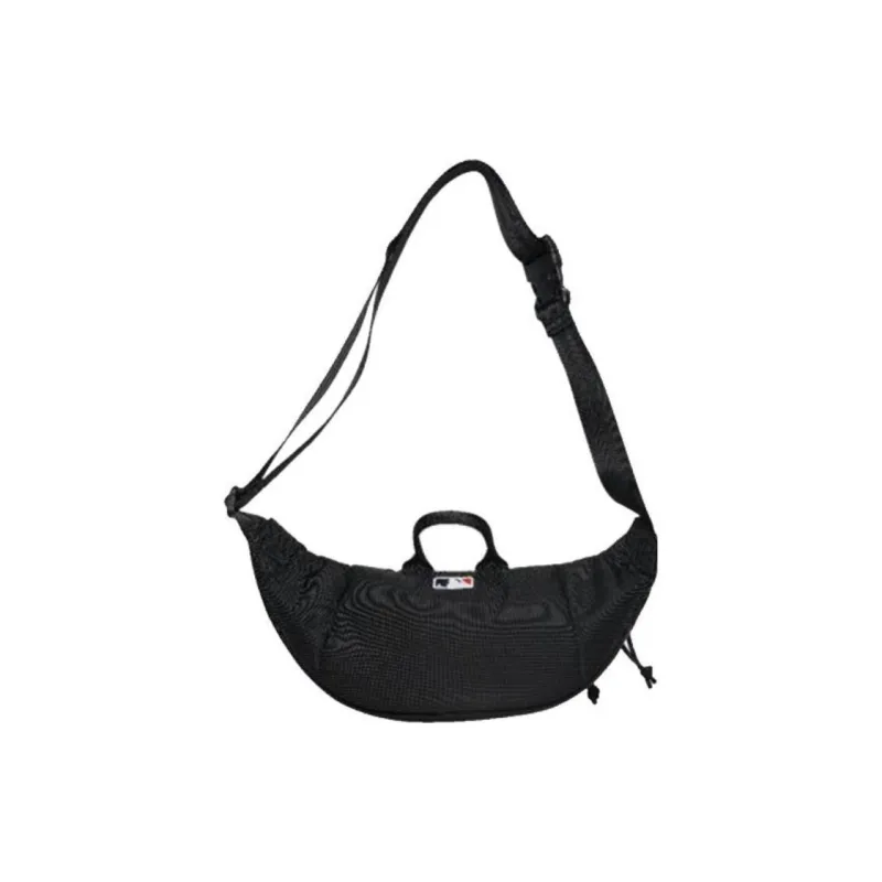 New Era Fabric Shoulder Bag Crossbody Bag Fanny Pack Regular Unisex Black-2