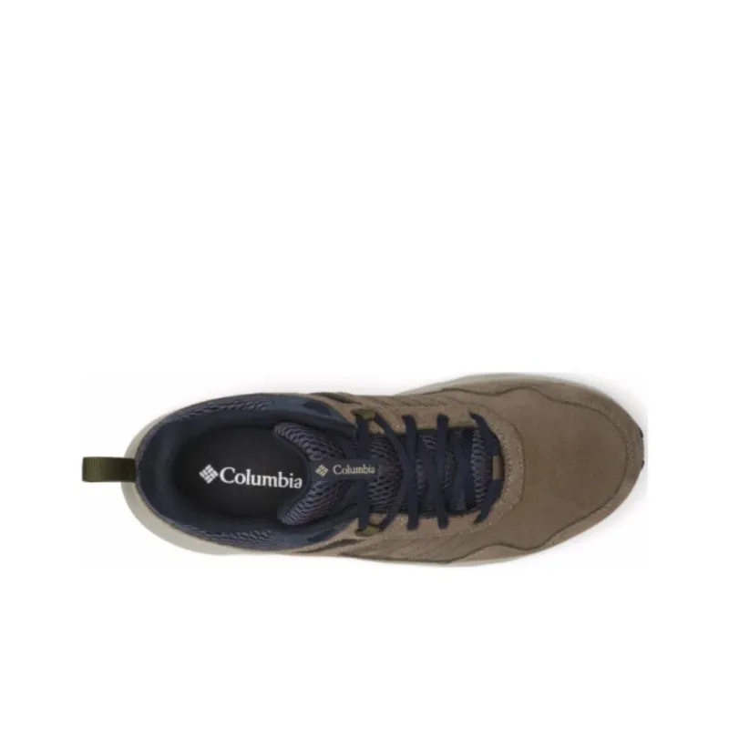 Columbia PLATEAU VENTURE Cushioning Breathable Low-Top Trekking Shoes Men's Brown Asian Version-3