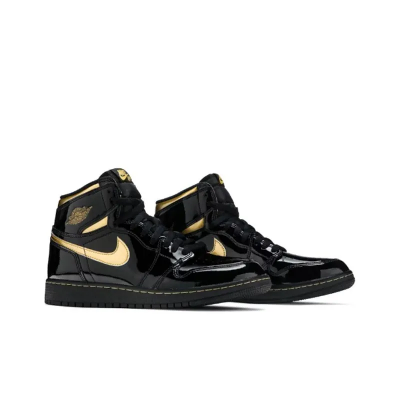 Jordan 1 Retro Black Metallic Gold 2003 Men's-3