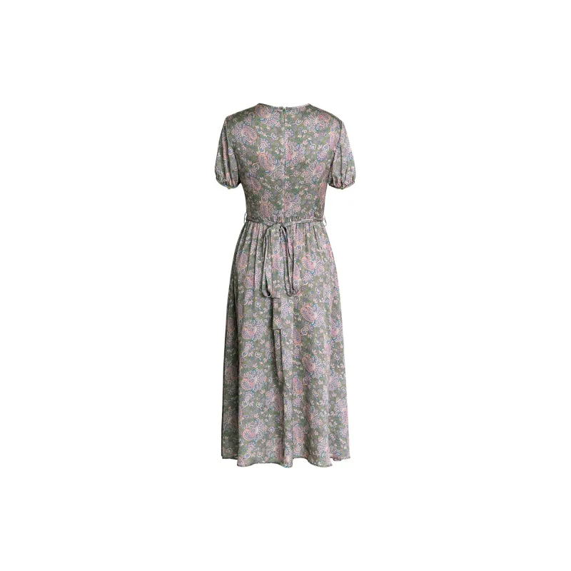 ROEYSHOUSE Short Sleeved Dresses Women's Multicolor-1