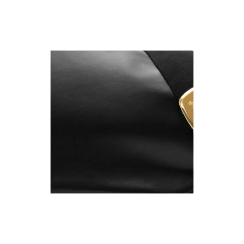 Burberry Shield Calfskin Portable Crossbody Bag Shoulder Bag Women's Black-4