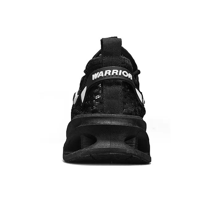 WARRIOR Running Shoes Men Low Top White-5