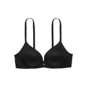 Victoria's Secret PINK VERY SEXY So Obsessed Smooth Wireless Push-Up Bra/Black Bra Women's Black