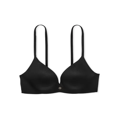 Victoria's Secret PINK VERY SEXY So Obsessed Smooth Wireless Push-Up Bra/Black Bra Women's Black