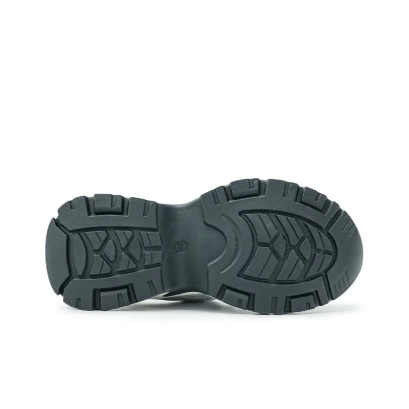 Humanism 1986 Cushioned Wear-Resistant Breathable Lightweight Height Increasing Low-Top Chunky Sneakers Women's-4