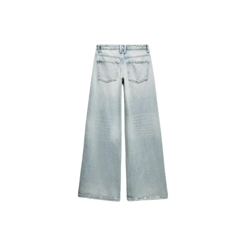 ZARA Jeans Women's Light Blue-1