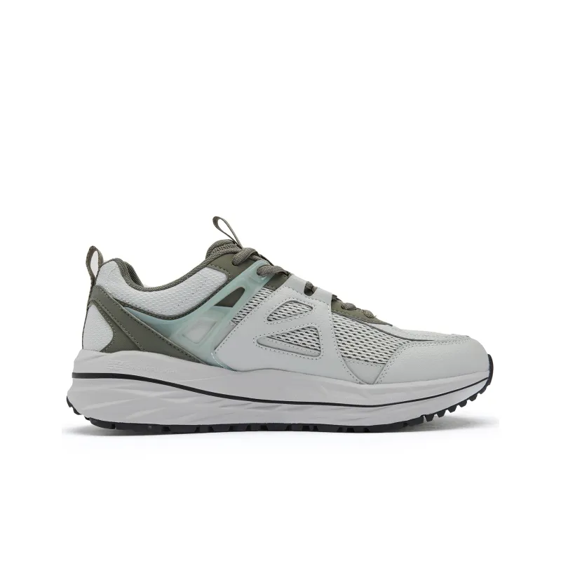 QIAODAN Wilder Running Shoes Men Low Top Light Mist Green Dusty Color-1