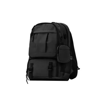Explorers Polyester Backpack Regular Men's Black/Gray