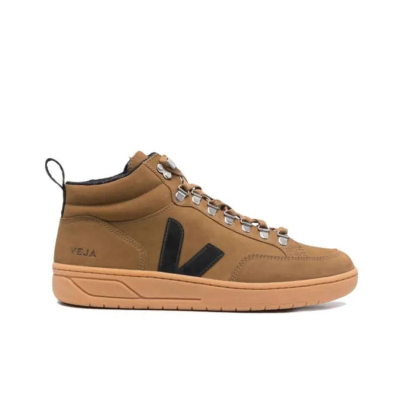 VEJA Roraima Skateboard Shoes Men Mid-Top Brown-1