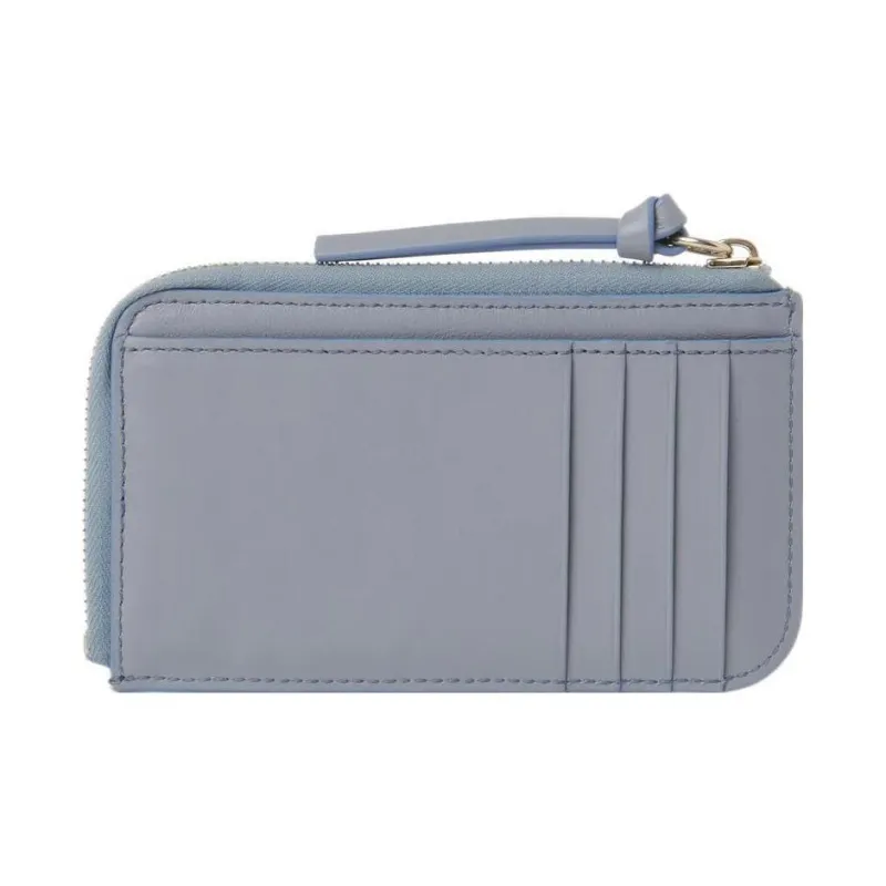 Chloe Calfskin Wallet Small Size Women's Storm Blue-1