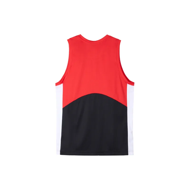 Nike Basketball Jerseys Men's Red Black-1