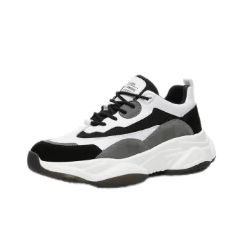 Rummaden Slip Resistant Cushioning Wear Resistant Breathable Low Top Chunky Sneakers Men's