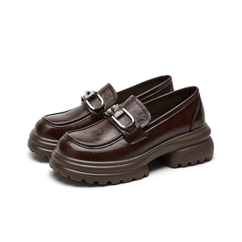 Rich birds Loafers Women's Black/Brown-7
